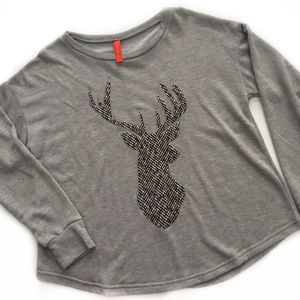Adorable Reindeer Top